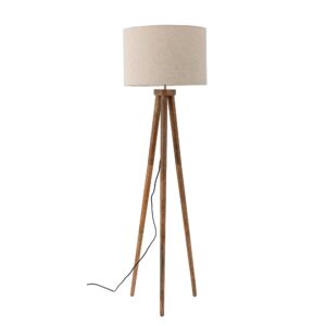 Creative Collection - Etienne Gulvlampe, Brun, Mango - Ø46 Ã H156 cm